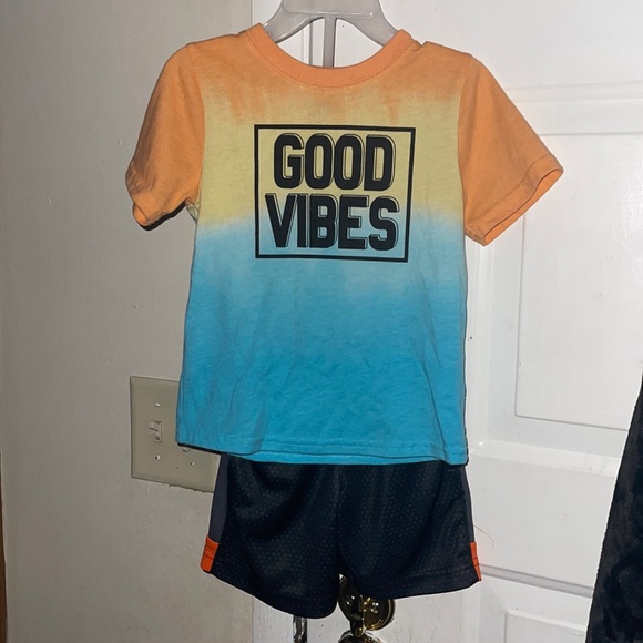 Garanimals Other - BOYS 2T GOOD VIBE SHIRT &shorts